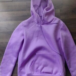 Purple hoodie